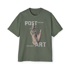 T-Shirt - 'POST ART', Oversize